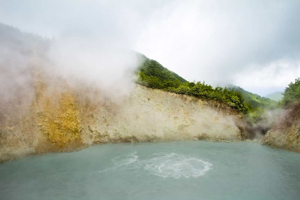 Hoe zwaar is de wandeling naar de Boiling Lake?